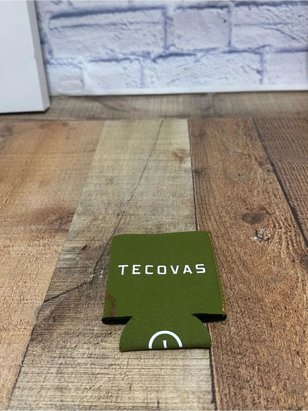 Tecovas Logo Beer Can Double Sided Texas Can holder